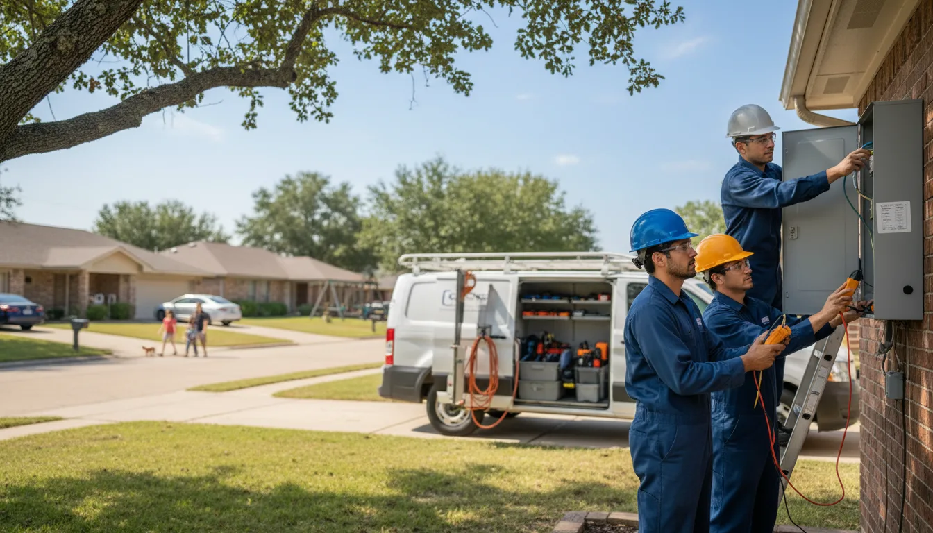 Certified electrician providing emergency electrical services in Bethel, DE